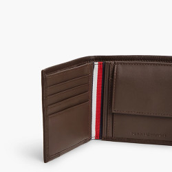 Tommy Hilfiger TH Corporate Grainy Wallet 2 Flaps Moro