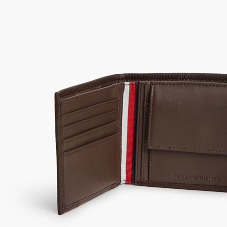 Tommy Hilfiger TH Corporate Grainy Wallet 2 Flaps Moro