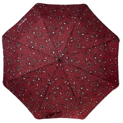 Isotoner Automatic Umbrella X-TRA SOLIDE ALPHA Bandana Bordeaux