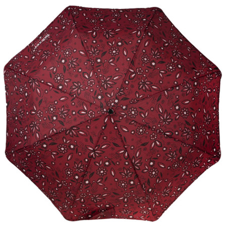 Isotoner Automatic Umbrella X-TRA SOLIDE ALPHA Bandana Bordeaux