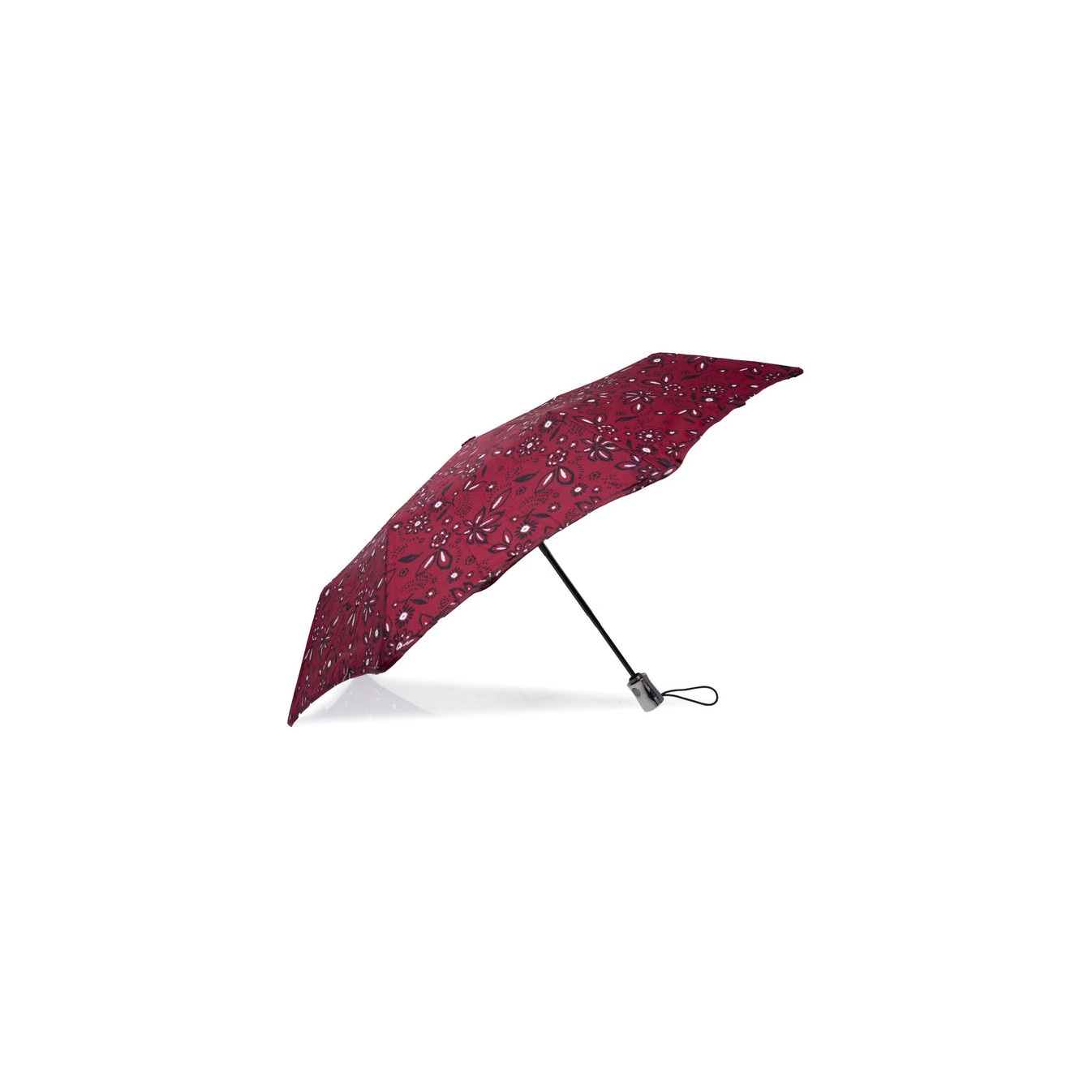 Isotoner Automatic Umbrella X-TRA SOLIDE ALPHA Bandana Bordeaux