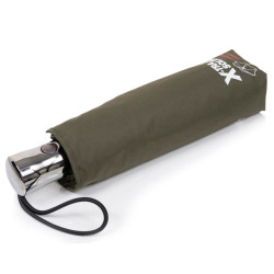 Isotoner Automatic X-TRA SOLIDE ALPHA Kaki Umbrella