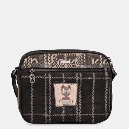 Anekke Iron Sac Trotteur 3 Compartiments Noir dos