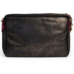 Mila Louise Masa GR Crossbody Grainy & Shiny Red Dark