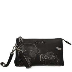 Anekke Iron Sac Pochette A Bandoulière Noir