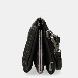 Anekke Iron Crossbody Pouch Bag Black