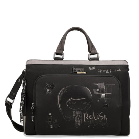 Anekke Iron Document Bag Black