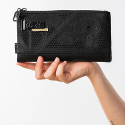 Anekke Iron Soft RFID Wallet Black