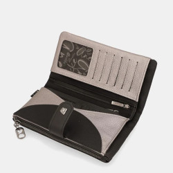 Anekke Iron Soft RFID Wallet Black