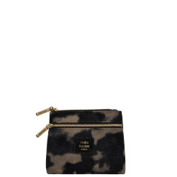 Mila Louise Mini LP3 Small Zippered Coin Purse Black