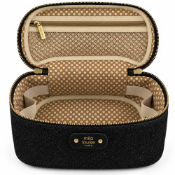Mila Louise Mya S Vanity Brillant & Souple Noir ouvert