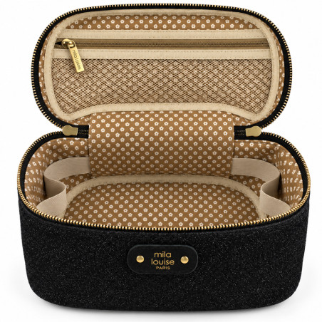 Mila Louise Mya S Vanity Brillant & Souple Noir ouvert