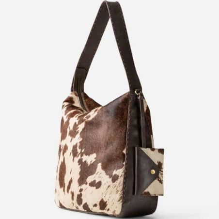 Biba Genola Hobo Bag GEN1L Embossed
