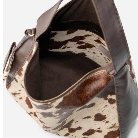 Biba Genola Hobo Bag GEN1L Embossed