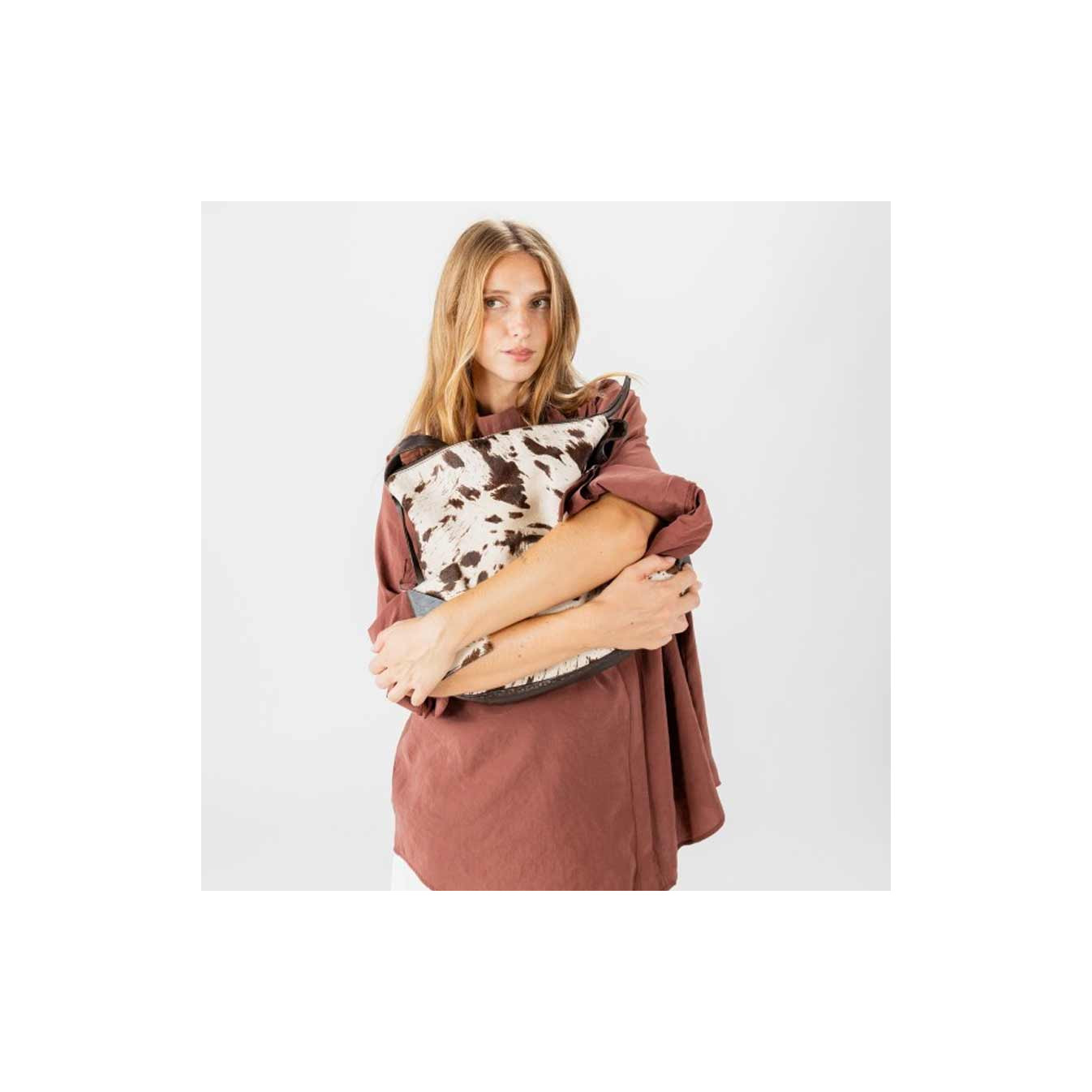 Biba Genola Hobo Bag GEN1L Embossed