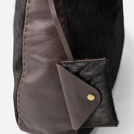 Biba Genola Hobo Bag GEN1L Dark Brown
