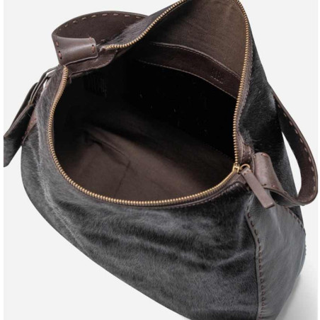 Biba Genola Hobo Bag GEN1L Dark Brown