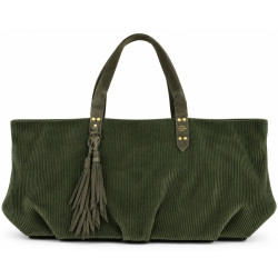 Mila Louise Nicolette VFR2 Ribbed Kaki Dark Bag