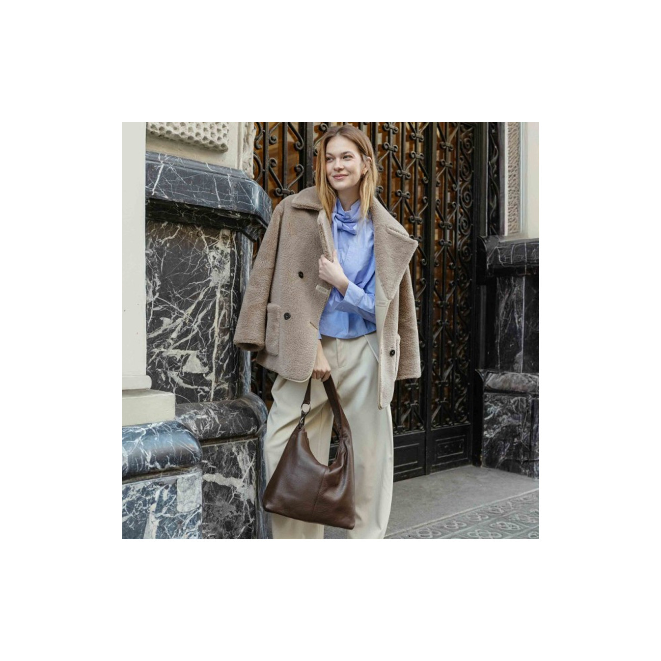 Biba Jackpot Sac Hobo JAP1L Marron Os