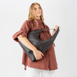 Biba Jackpot Sac Hobo JAP1L Marron Os porté main