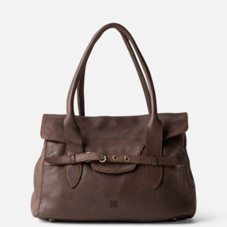 Biba Kendall Hobo Bag KLL2L Brown Taupe