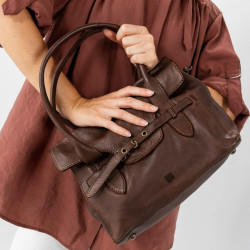 Biba Kendall Hobo Bag KLL2L Brown Taupe