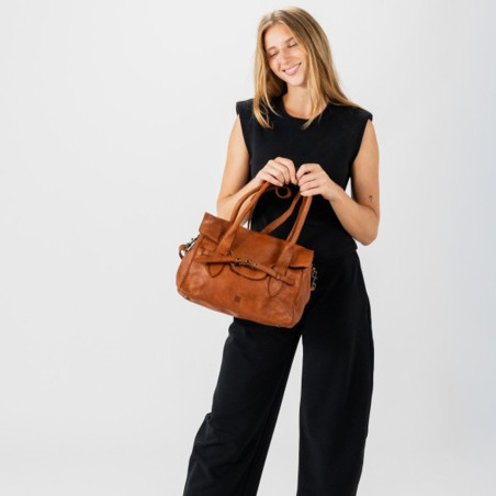 Biba Kendall Hobo Bag KLL2L Leather