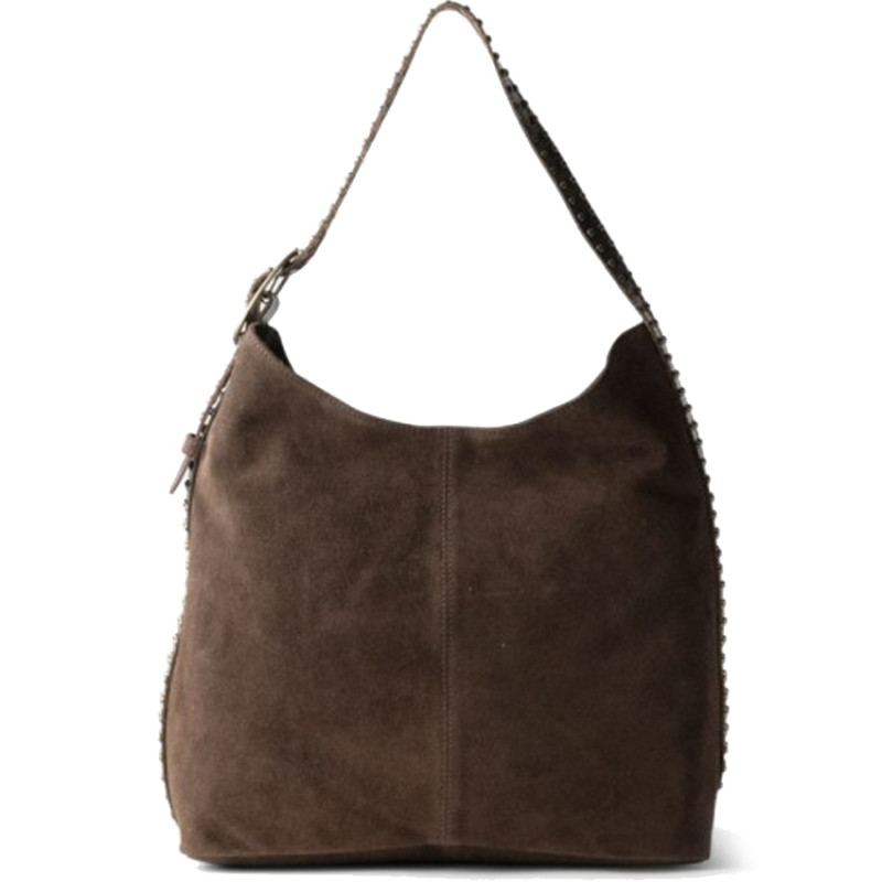 Biba Leff Hobo Bag LEF1L Dark Brown