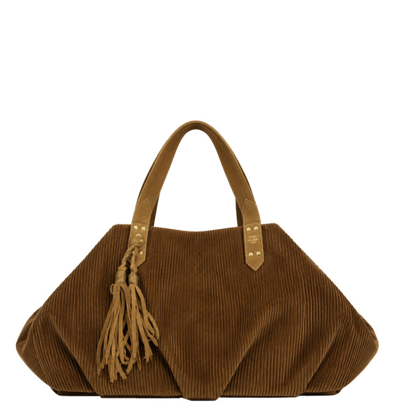 Mila Louise Nicolette VFR2 Sac Côtelé Ocre Dark
