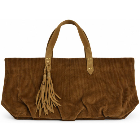 Mila Louise Nicolette VFR2 Sac Côtelé Ocre Dark