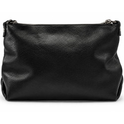 Mila Louise Noeli CC Besace En Cuir Grainé Noir