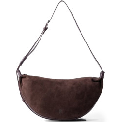 Biba Loa Shoulder Bag in Leather LAA1L Bordeaux