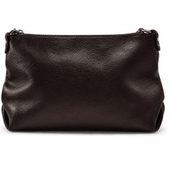 Mila Louise Noeli CC Besace En Cuir Grainé Brun