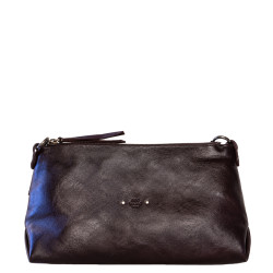 Mila Louise Noeli CC Shoulder Bag in Grained Leather