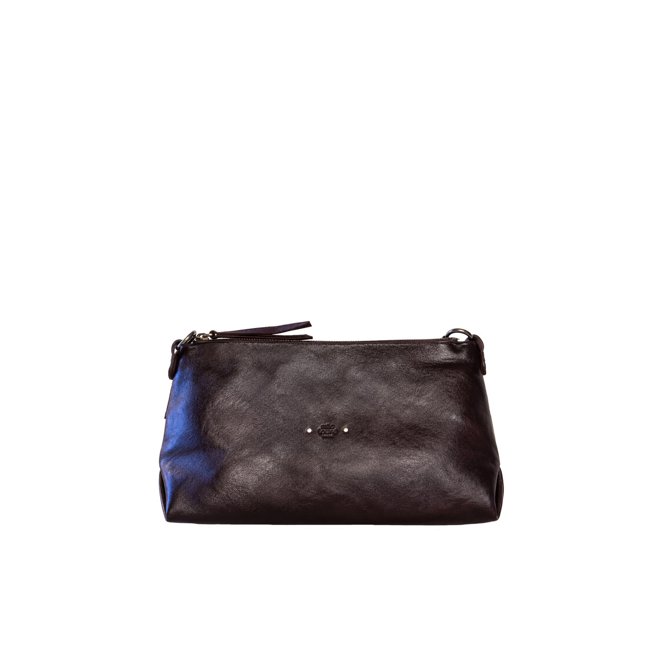 Mila Louise Noeli CC Shoulder Bag in Grained Leather