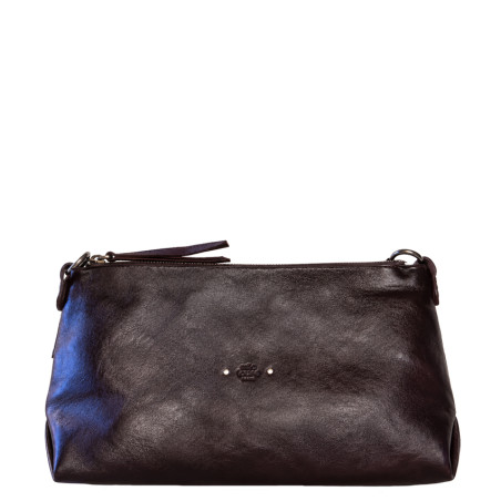 Mila Louise Noeli CC Shoulder Bag in Grained Leather