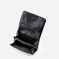 Biba Brumley Washed Calfskin Wallet BUY3L Berenjena