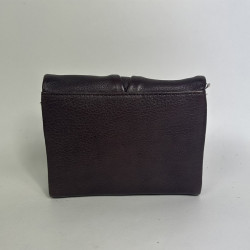 Biba Brumley Washed Calfskin Wallet BUY3L Berenjena