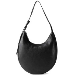 Biba Ludlow Shoulder Bag in Leather LUW1L Anthracite