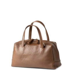 Biba Meredith Bowling Bag and Shoulder Bag in Leather MED1L Light B...