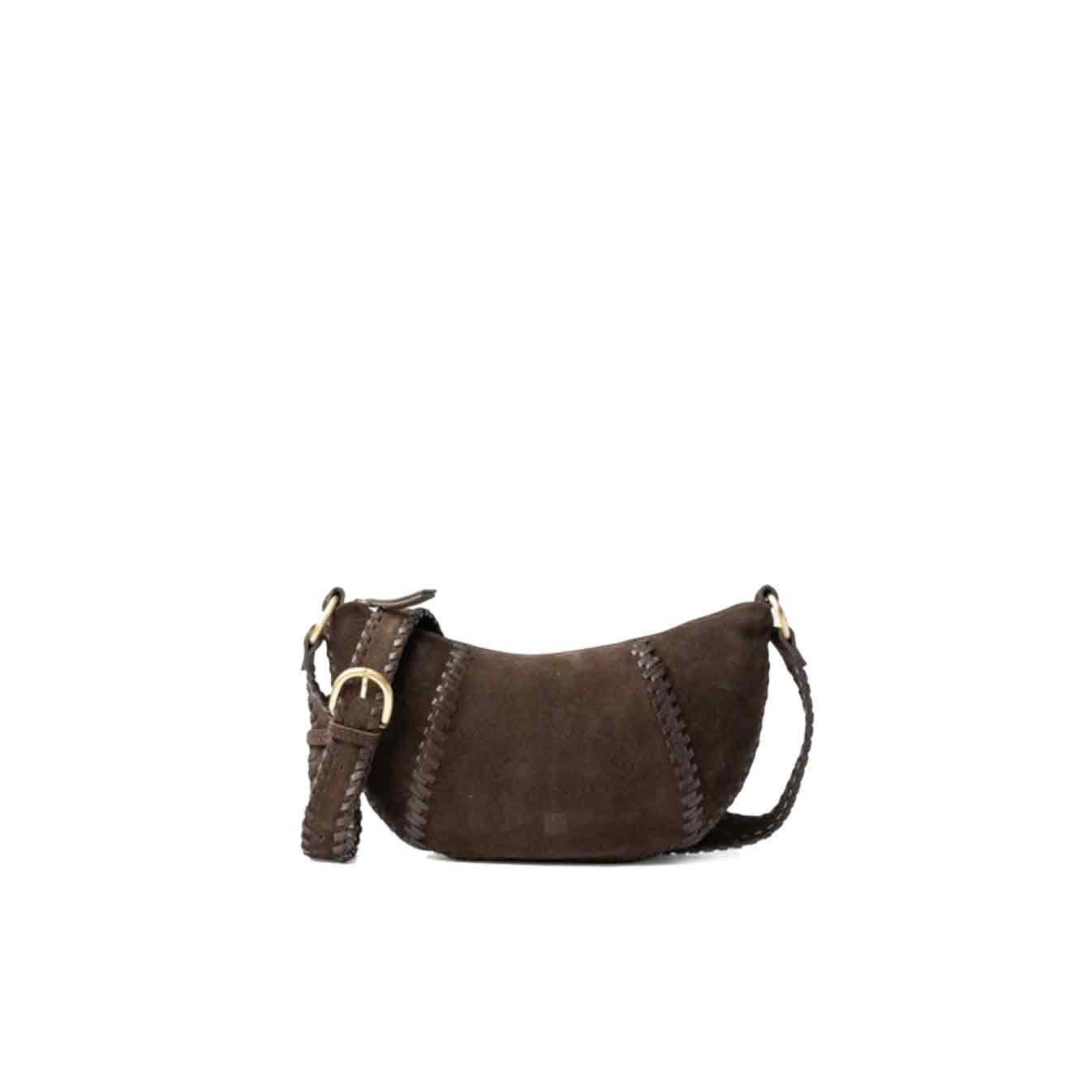 Biba Narrows Trotter Bag in Dark Brown Leather NAW3L
