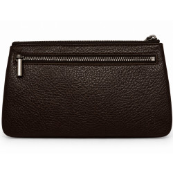 Mila Louise Odie L CC CL Wallet in Cowhide Brown Leather