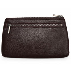 Mila Louise Odie L CC CL Wallet in Red Cowhide Leather