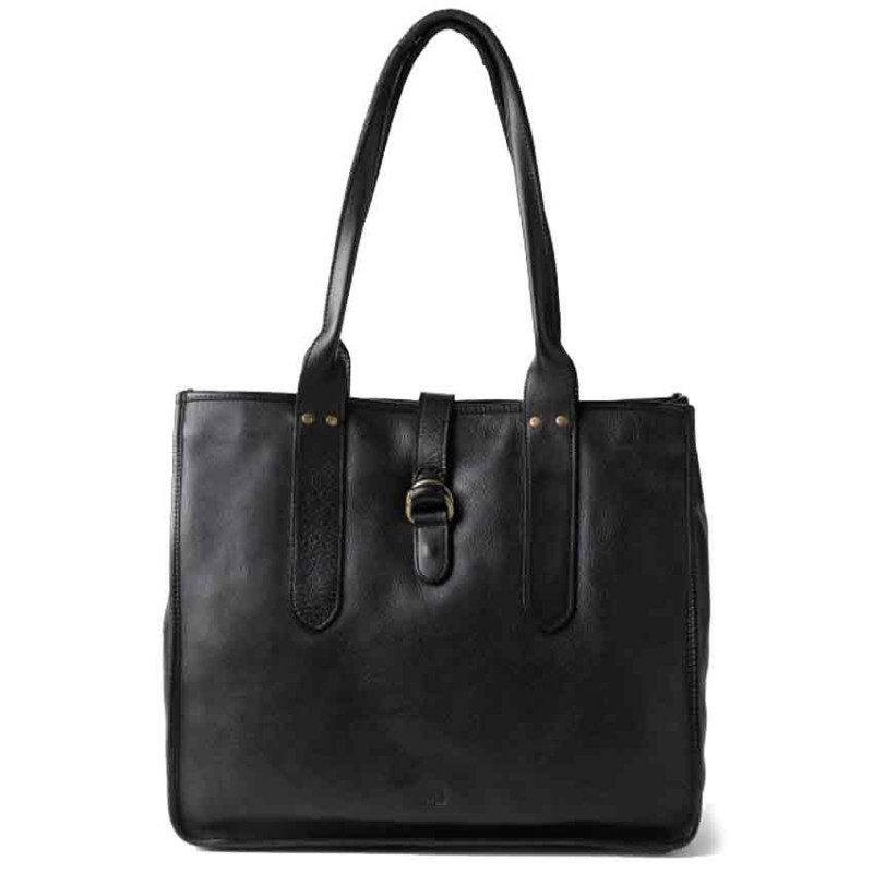 Biba Rushville Tote Bag Leather Bag RUE1L Black