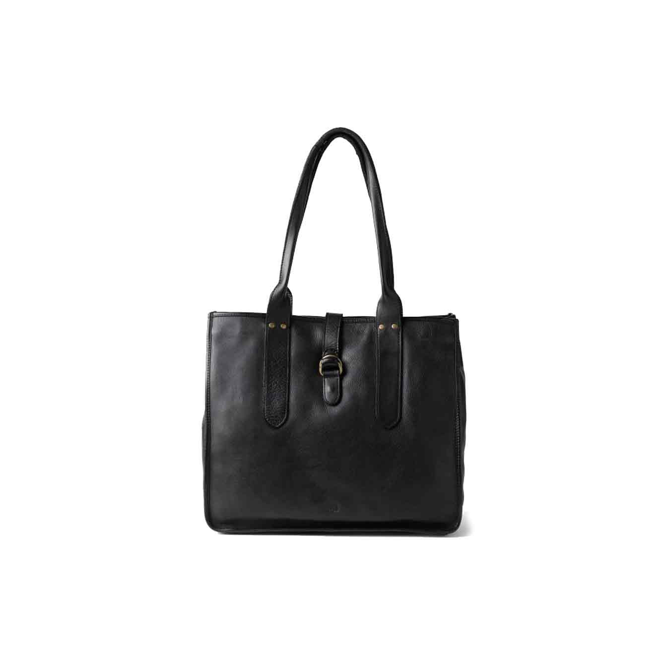 Biba Rushville Tote Bag Leather Bag RUE1L Black