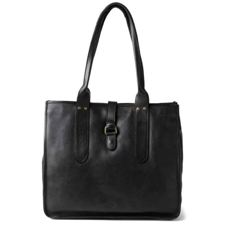 Biba Rushville Tote Bag Leather Bag RUE1L Black
