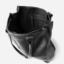 Biba Rushville Tote Bag Leather Bag RUE1L Black