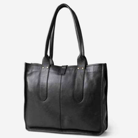 Biba Rushville Tote Bag Leather Bag RUE1L Black