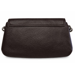 Mila Louise Odile CC Crossbody Bag in Grained Red Leather