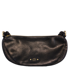 Mila Louise Ove GR Grand Sac Banane Brillant Brun Dark